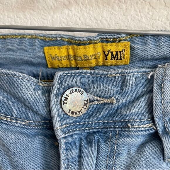 YMI Wanna a Betta Butt Jeans Shorts, 7 - Picture 2 of 12